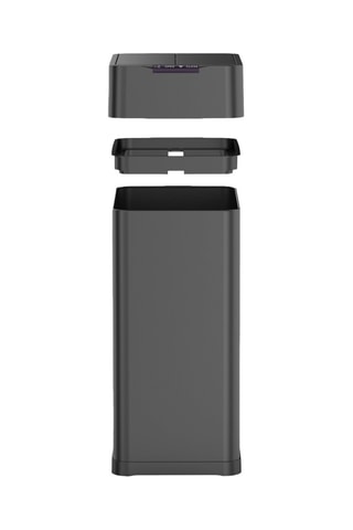 Cubo de basura automático de acero inoxidable Silverlake - 70 l