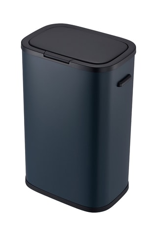 Caixote do lixo de cozinha automático push em aço inoxidável Portland - 60 l