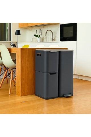 Cubo de basura de acero inoxidable Haja - 13/17/30 l