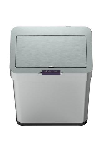 Cubo de basura automático de acero inoxidable - 70 l