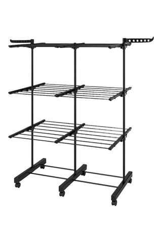 Estendal dobrável extensível EXTRA - 38 m para estender a roupa