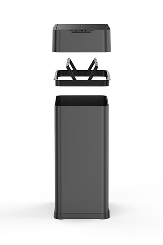 Cubo de basura automático de acero inoxidable para cocina Silverlake - 60 l