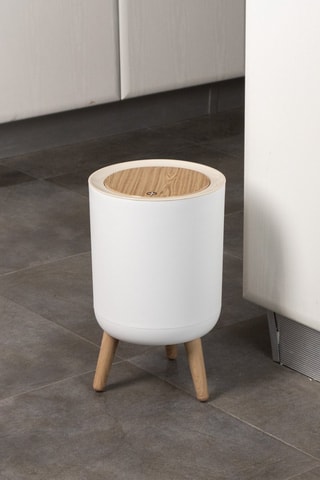 Caixote do lixo com pé touch Malmo 7 l