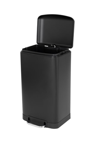 Papelera de acero inoxidable con pedal para cocina Greenwich - 40 l