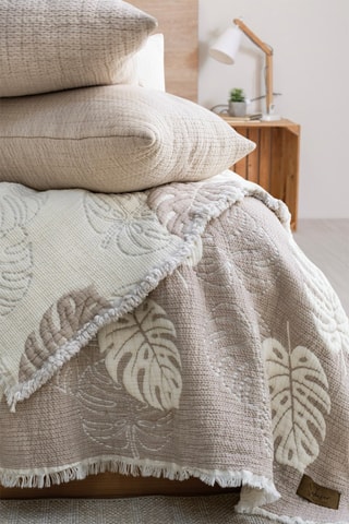 Juego de colcha - Beige