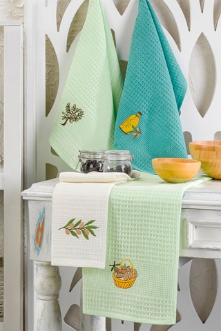 6 paños - Multicolor