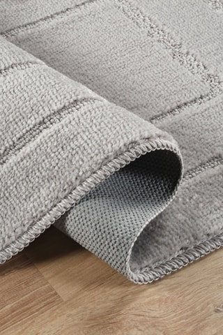 2 alfombras de baño - Gris - 50 x 80 / 40 x 50 cm