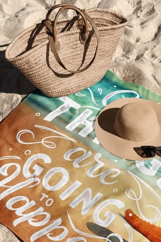 Toalla de baño - Naranja - 70 x 130 cm