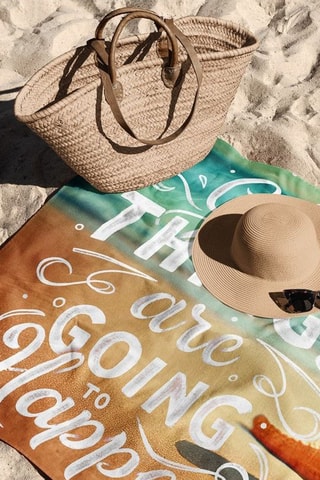 Toalla de baño - Naranja - 90 x 150 cm