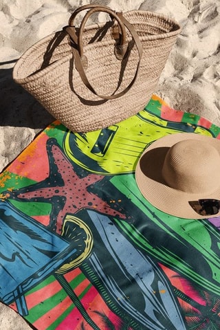 Toalla de baño - Rosa - 90 x 150 cm