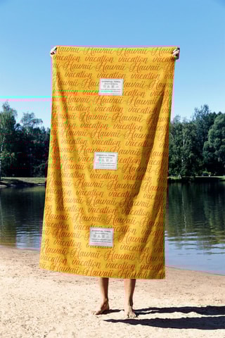 Toalla de baño - Rosa - 90 x 150 cm