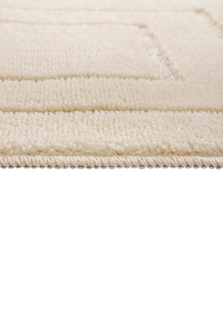 2 alfombras de baño - Crema - 50 x 80 / 40 x 50 cm