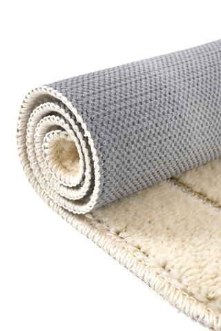 2 alfombras de baño - Crema - 50 x 80 / 40 x 50 cm