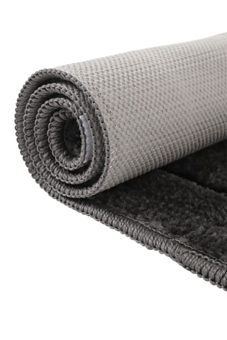 2 alfombras de baño - Antracita - 50 x 80 / 40 x 50 cm