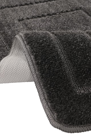 2 alfombras de baño - Antracita - 50 x 80 / 40 x 50 cm