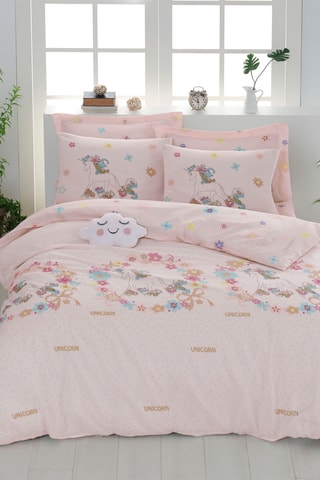 Juego de nórdico de algodón 47 hilos/cm² - Rosa