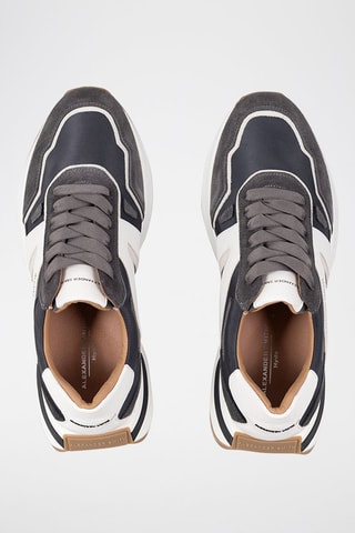 Sneakers - Wit, zwart en bruin