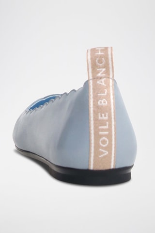 Leren Ballerina's - Grijs