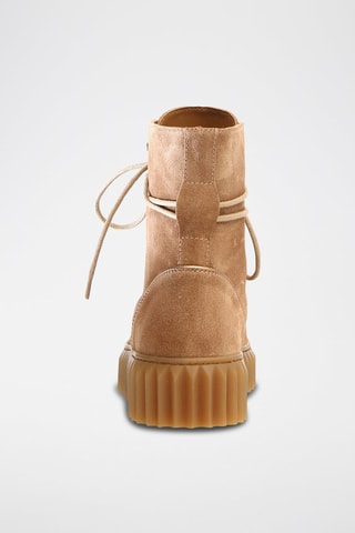 Nubuck Enkellaarzen - Bruin