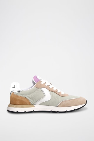 Leren Sneakers - Beige