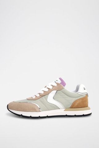 Leren Sneakers - Beige