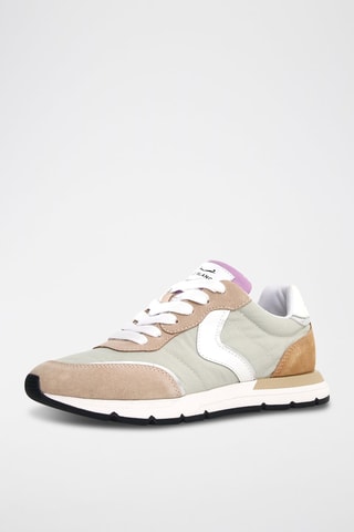 Leren Sneakers - Beige