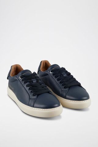 Leren Sneakers - Blauw