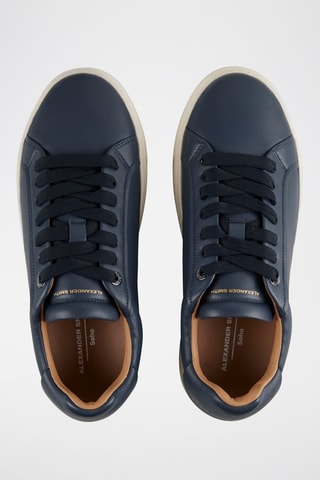 Leren Sneakers - Blauw