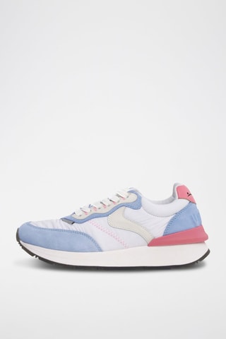 Leren Sneakers - Blauw