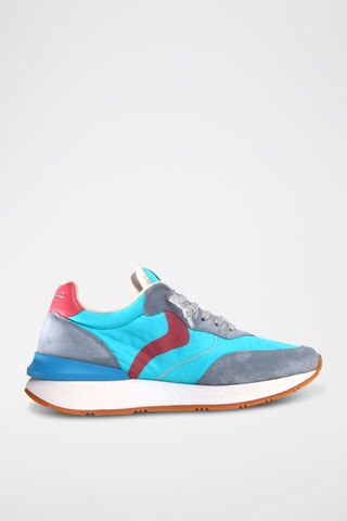 Leren Sneakers - Grijs