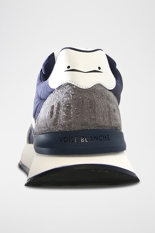 Baskets en cuir Qwark - Bleu