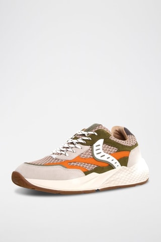 Baskets en nubuck - Beige