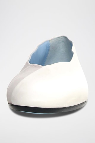 Leren Ballerina’s - Wit