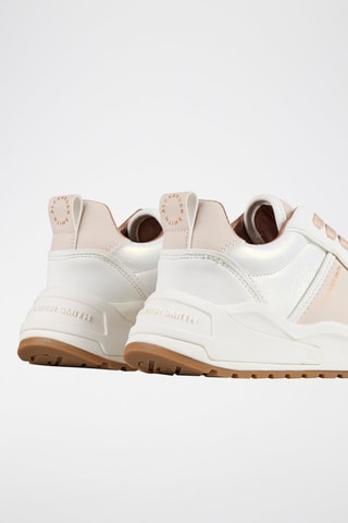 Baskets Eco Dover - Blanc et rose