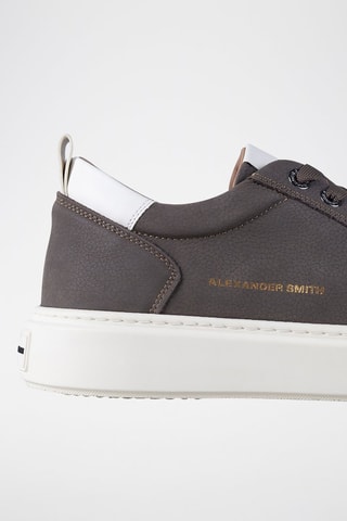 Leren Sneakers - Grijs