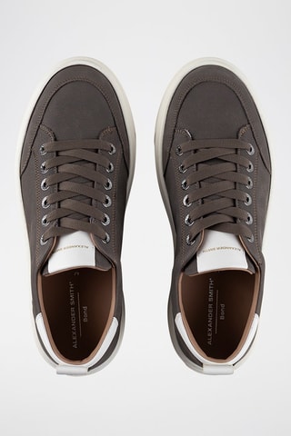 Leren Sneakers - Grijs