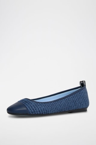 Ballerina’s - Wit en blauw