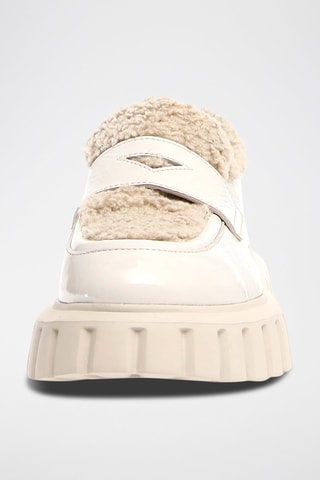 Leren Mocassins - Grijs