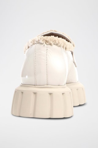 Leren Mocassins - Grijs