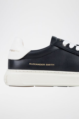 Leren Sneakers - Wit en zwart