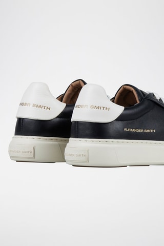 Leren Sneakers - Wit en zwart