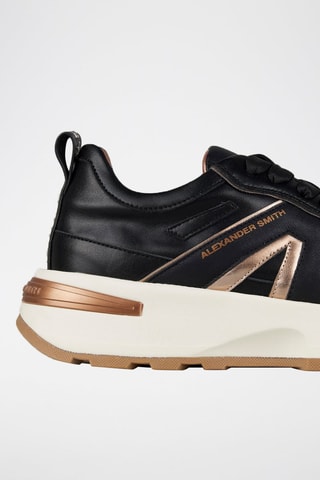 Baskets en cuir - Noir