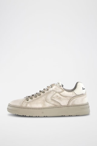 Baskets en cuir nappa Layton - Blanc