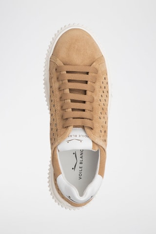 Baskets en nubuck - Camel