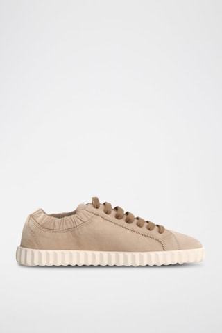 Baskets en nubuck - Beige
