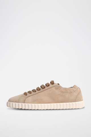 Baskets en nubuck - Beige