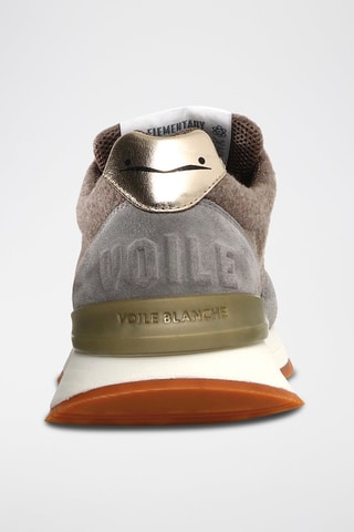 Baskets en cuir - Gris