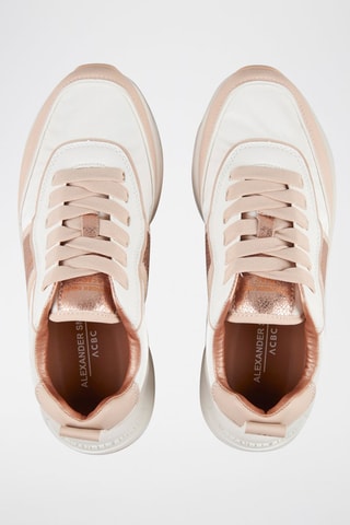 Baskets Eco Dover - Blanc et beige