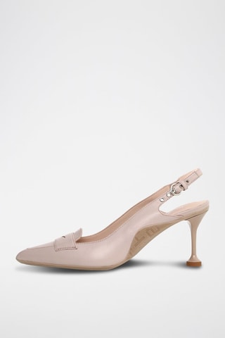 Leren Pumps - Roze