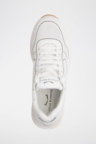 Leren Sneakers - Wit en zwart